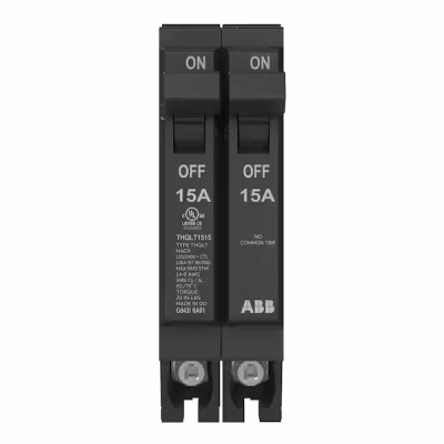ABB THQLT 15/15 DUPLEX BREAKER